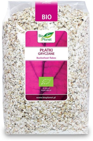 Płatki Gryczane Bio 600 G - Bio Planet