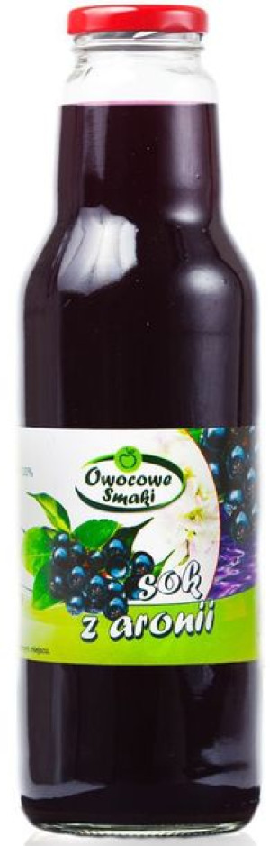 Sok Z Aronii Nfc Bio 750 Ml - Owocowe Smaki