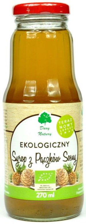 Syrop Z Pączków Sosny Bio 270 Ml - Dary Natury