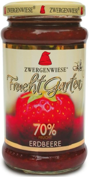 Mus Truskawkowy (70% Owoców) Bezglutenowy Bio 225 G - Zwergenwiese