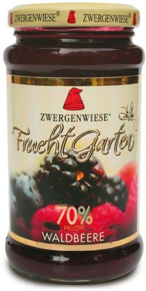 Mus Z Owoców Leśnych (70% Owoców) Bezglutenowy Bio 225 G - Zwergenwiese