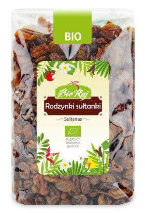 Rodzynki Sułtanki Bio 400 G - Bio Raj