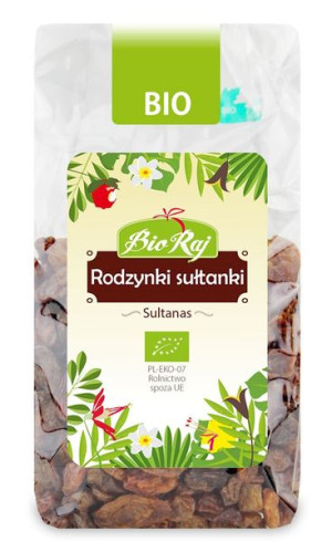 Rodzynki Sułtanki Bio 200 G - Bio Raj