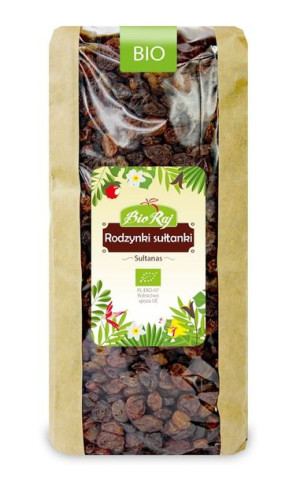Rodzynki Sułtanki Bio 1 Kg - Bio Raj