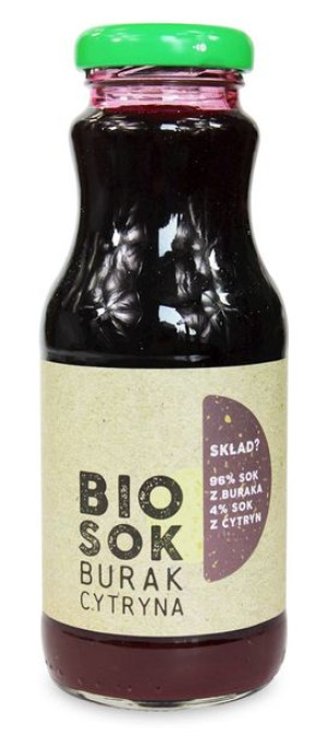 Sok Z Buraka Z Sokiem Z Cytryny Bio 250 Ml - Owocowe Smaki