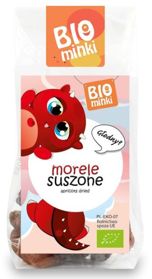 Morele Suszone Bio 100 G - Biominki
