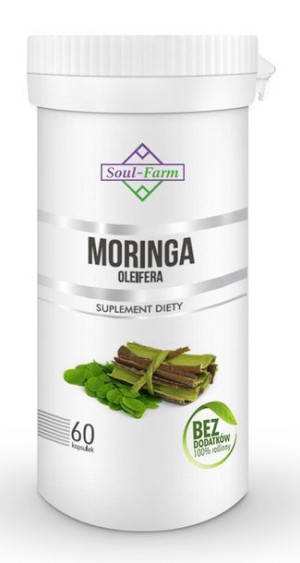 Moringa Ekstrakt 400 Mg 60 Kapsułek - Soul Farm