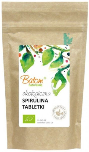 Spirulina Tabletki Bio 250 G (1 Tabletka To 400 Mg) - Batom