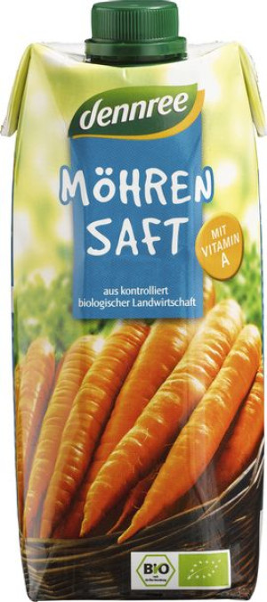 Sok Z Marchwi Bio 500 Ml - Dennree