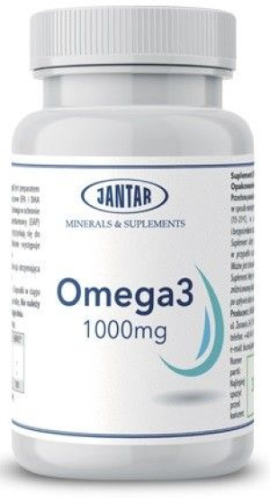 Omega 3 1000 Mg 90 Kapsułek - Jantar