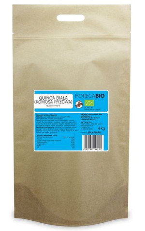 Quinoa Biała (komosa Ryżowa) Bezglutenowa Bio 4 Kg - Horeca