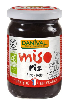 Miso (pasta Z Soi I Ryżu) Bezglutenowe Bio 200 G - Danival