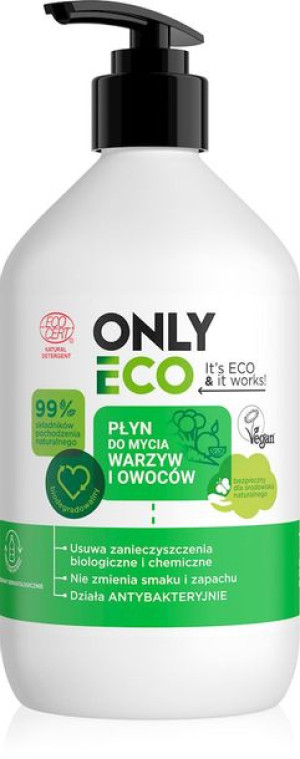 Płyn Do Mycia Owoców I Warzyw 500 Ml - Only Eco