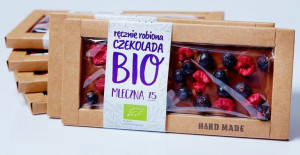 Czekolada Mleczna Z Czarnymi Porzeczkami I Malinami Bio 53 G - Cukiernia St