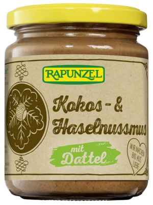 Krem Kokosowo - Orzechowy Z Daktylami Bio 250 G - Rapunzel