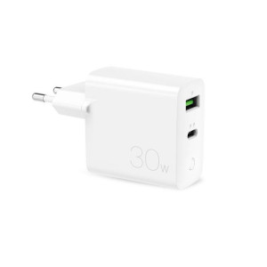 Ładowarka sieciowa PURO Mini Fast Travel Charger USB-A + USB-C Power Delive