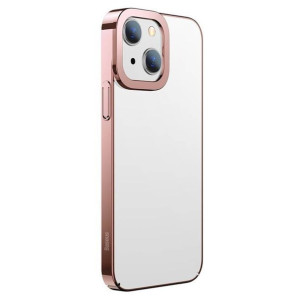 Etui Baseus Glitter Apple iPhone 13  (Różowe)