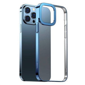 Etui Baseus Glitter Apple iPhone 13 Pro (niebieski)
