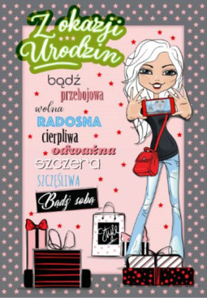 Kartka Urodzinowa dla nastolatki Bueno12
