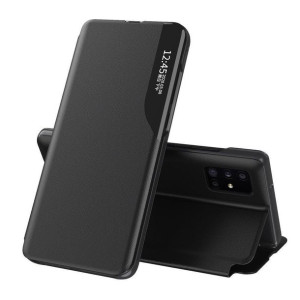 Etui Eco Leather View Case z klapką do Huawei P40 czarny