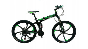 Rower Składany Pelikan Mtb 26" Składak Alufelgi Shimano + Gratis