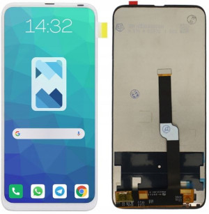 Wyświetlacz Lcd Do Motorola One Fusion Plus Biały