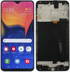 Wyświetlacz Lcd Dotyk Samsung A10 Sm-a105 + Ramka