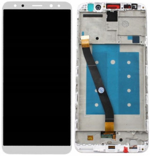 Wyświetlacz Lcd Huawei Mate 10 Lite Biały + Ramka