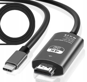Uniwersal Kabel Adpter Usb-c Typ C Hdmi 4k Mhl 2m