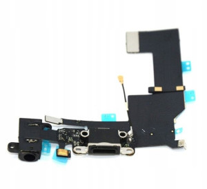 Złącze Ładowania Port Usb Mikro Iphone 5s-czarny