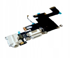 Złącze Ładowania Port Usb Mikrofon Iphone 6-biały