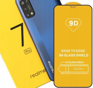 Szkło Full Glue Cały Ekran Do Realme 7