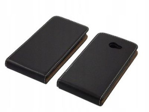 Case Etui Kabura Pionowa Czarny Lg K5