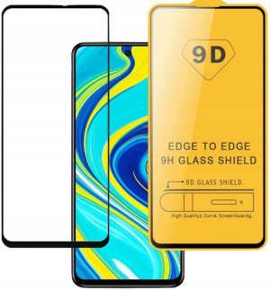 Szkło Full Glue Cały Ekran Do Xiaomi Note 9 Pro