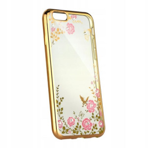 Etui Silikon Guma Złoty 0,5mm Huawei P8 Lite