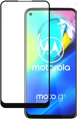 Szkło Full Glue Cały Ekran Do Motorola G8 Power