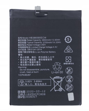 Świeża Bateria Do Honor 8x Hb386590ecw