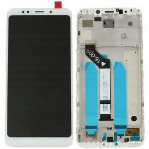 Wyświetlacz Xiaomi Redmi 5 Plus + Ramka Biały