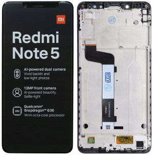 Wyświetlacz Lcd Xiaomi Redmi Note 5 + Ramka Czarny