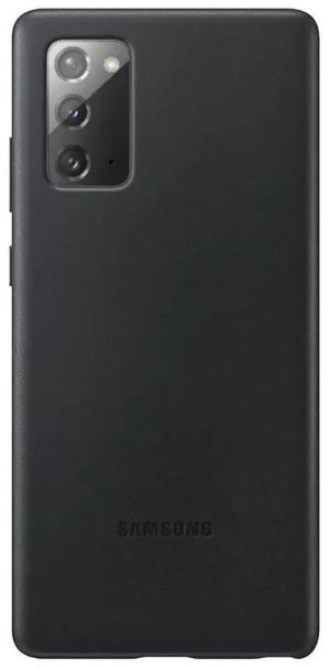 Samsung Leather Cover | Etui do Galaxy Note 20 - BLACK