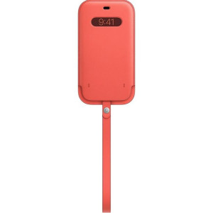 Apple Leather Sleeve | Etui do iPhone 12 Pro Max - PINK