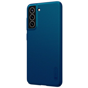 Etui Nillkin Super Frosted Shield Samsung Galaxy S21 FE Peacock Blue
