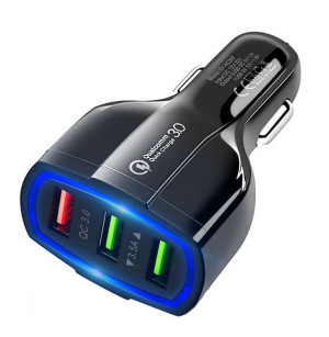 Wisko M-86 QC 3.0 | Ładowarka samochodowa USB-A  - BLACK