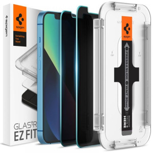 Spigen Glas.TR Ez Fit Privacy | Szkło Prywatyzujące do iPhone 13 Mini