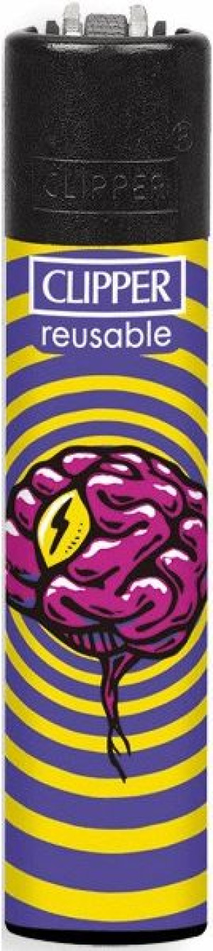 Zapalniczka Clipper wzór HIPPIEDELIC