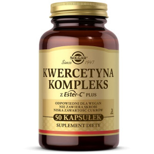 Solgar Kwercetyna Kompleks Z Ester-c Plus 50 Kapsułek