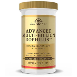Solgar Advanced Multi Billion Dophilus 60 Kapsułek Suplement Diety