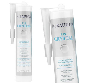 Fix Crystal Uniwersalny Klej Montażowy Bezbarwny Bauhus