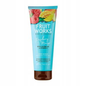 GRACE COLE Peeling do ciała Malina i Mango 225ml