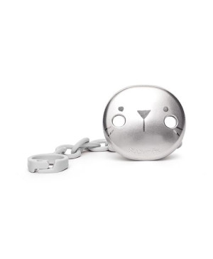 Suavinex Klips do smoczka Kotek szary | Hygge Baby